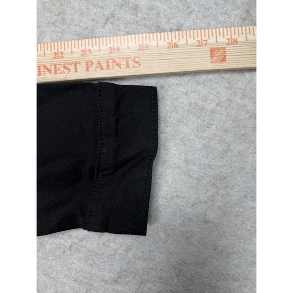 Levi's Mens Button Front Cotton Denim Trucker Jean Jacket Color Black XXL2XL